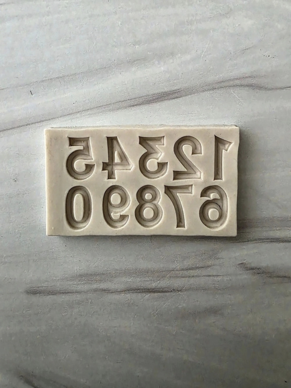 Fondant Chocolate Candy Soap Numbers Silicone Mold